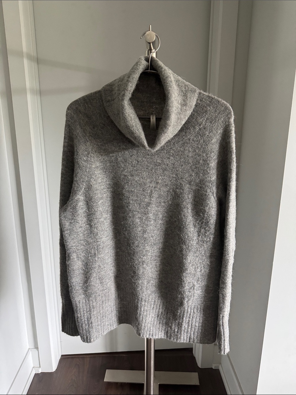 Babaton Gray Turtleneck Sweater